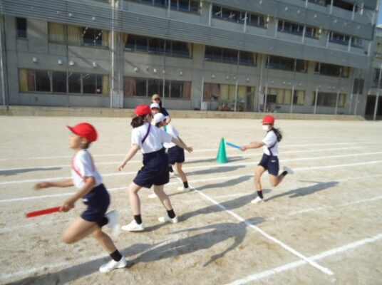 運動会への思い、リレー練習