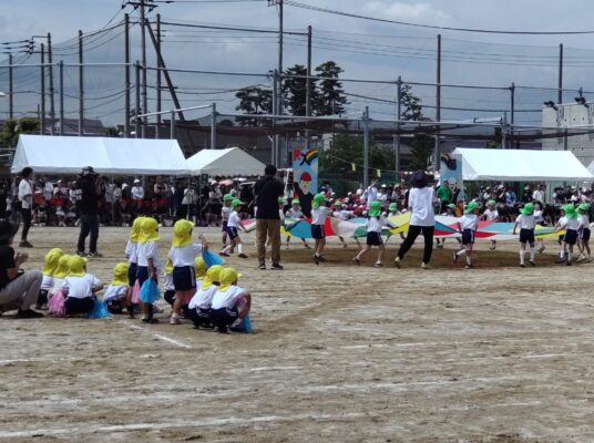 運動会、がんばりました